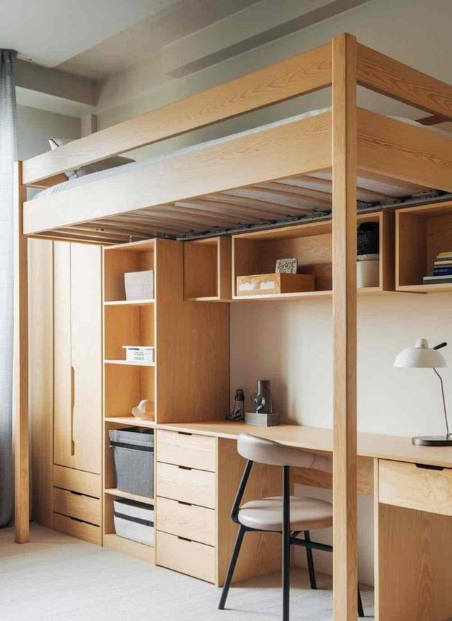 Tall Pine Loft Storage