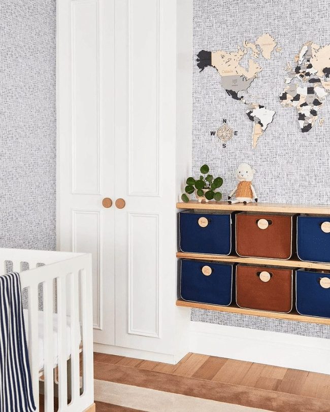Wooden Labels Organize Nursery Bins