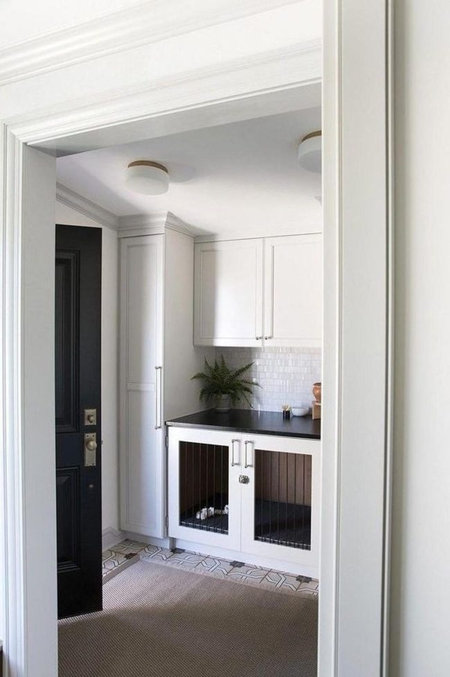 Black And White Kitchen Contrast