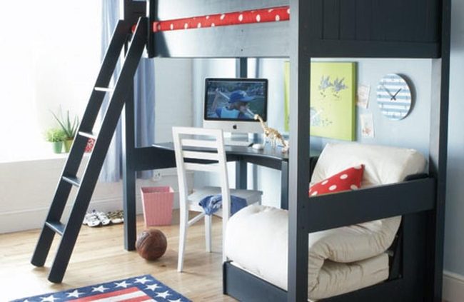Bold Bunk Bed Room