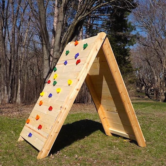 Colorful Holds Wooden Tent