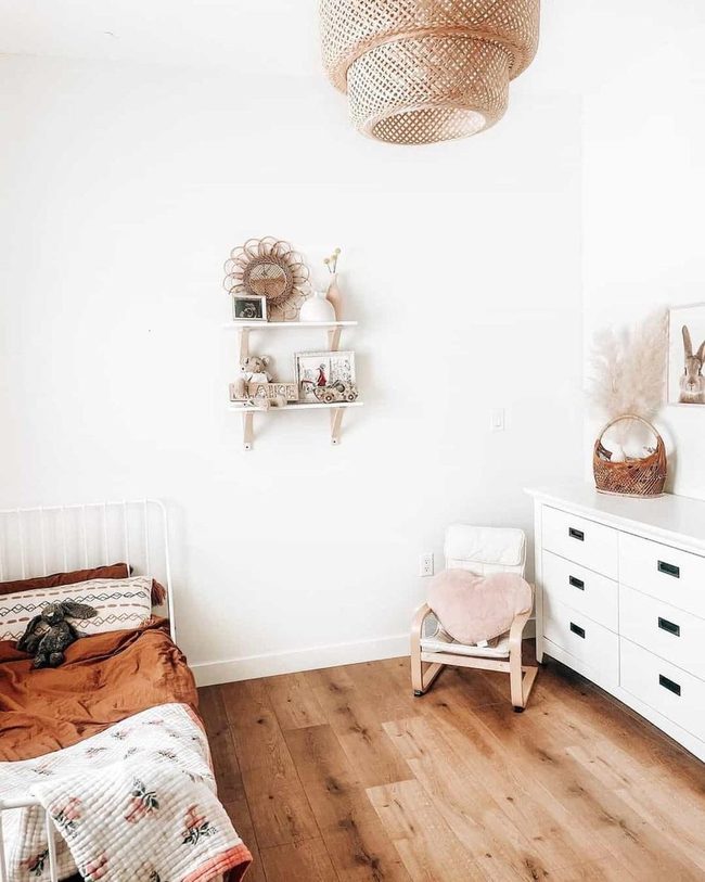 White and Wood Nursery Warmth