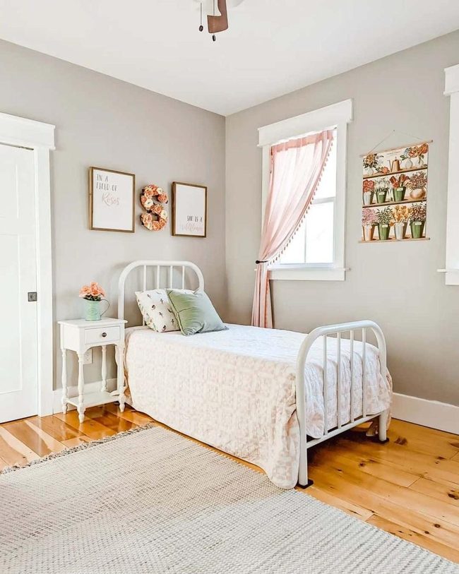 Blush Toddler Bedroom Style