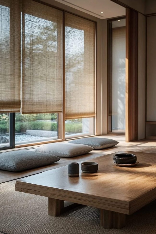 Natural Wood Minimalism