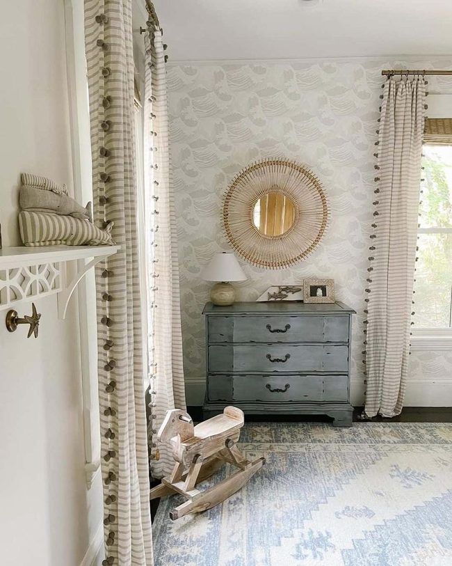 Grey Patina Nursery Anchor