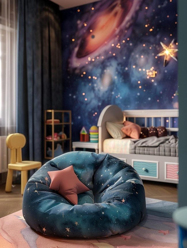Rocket Ship Bed Launches Dreams