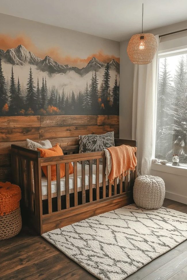 Mountain Peak Nursery Wood