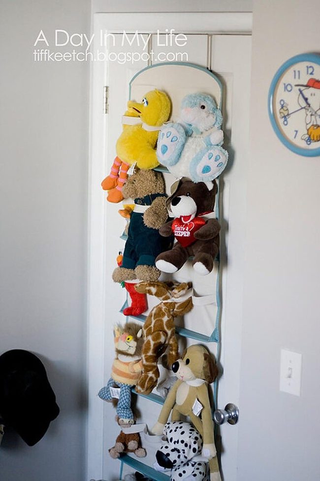 Stuffed Animal Door Pockets