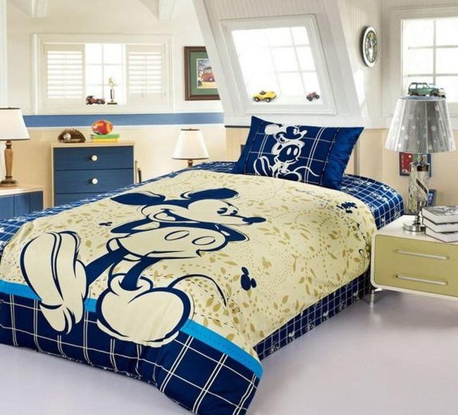 Mickey Mouse Blue Bedroom Dreams