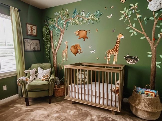 Woodland Animal Nursery Theme