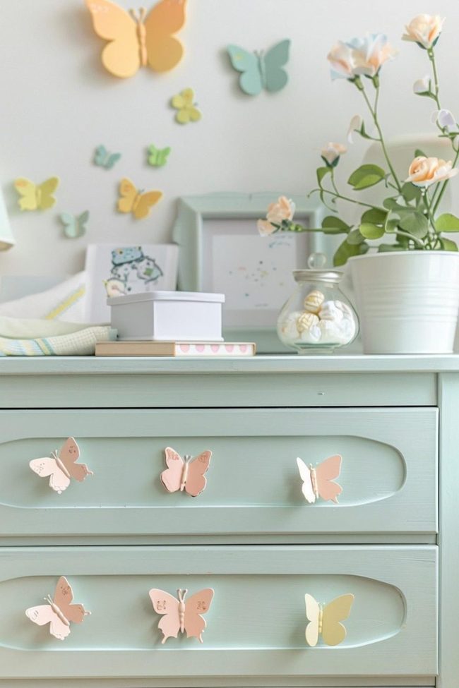 Butterfly Knobs Wooden Dresser Solutions