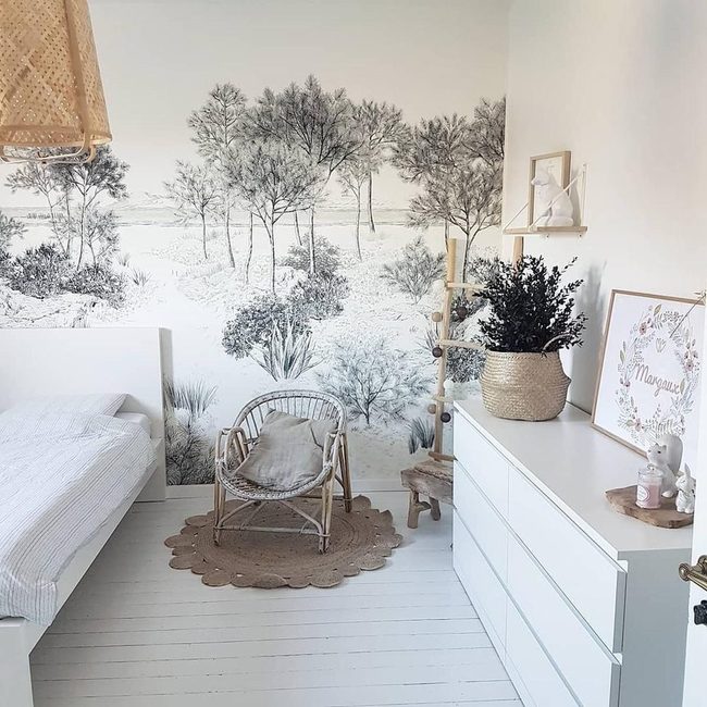Natural Landscape Bedroom Retreat