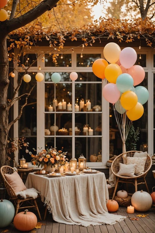 Sunset Warmth Baby Celebration