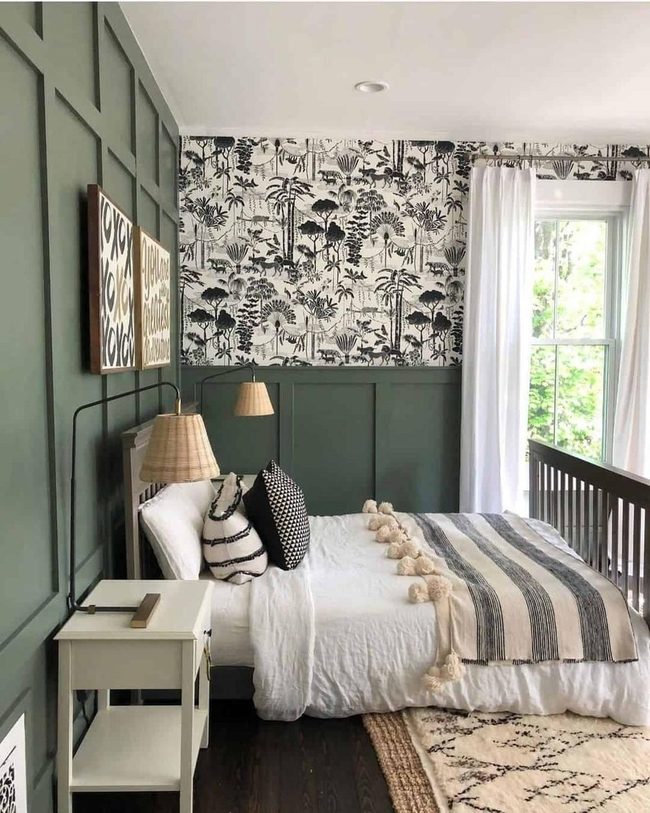 Black Brass Farmhouse Bedside Lamps
