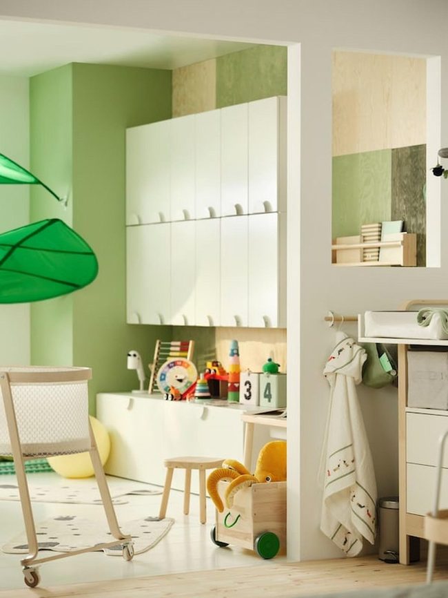 Colorful Toy Room Storage