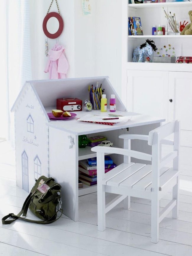 House-Shaped Desk For Young Learners