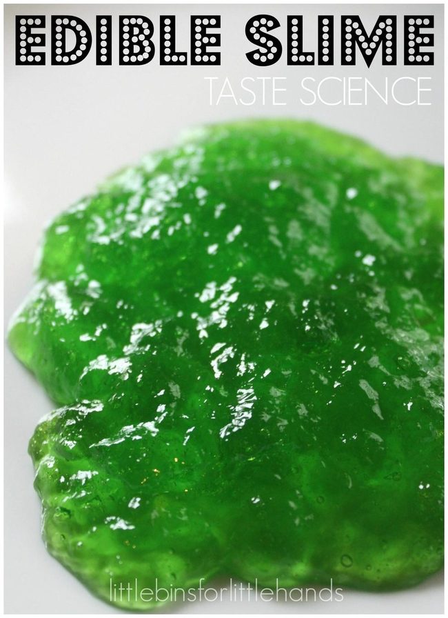 Glossy Emerald Edible Slime