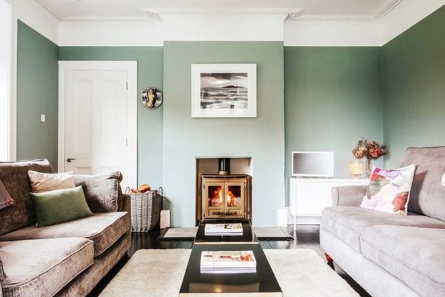 Dusty Sage Living Room Calm