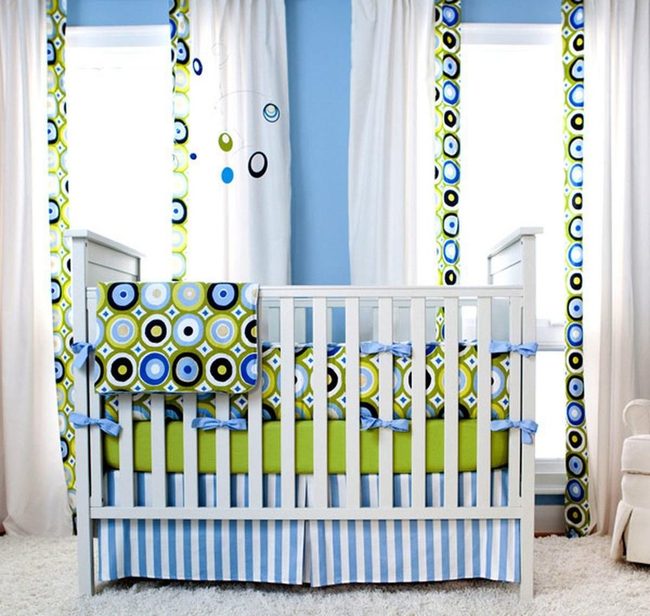 Bold Circles And Stripes Nursery