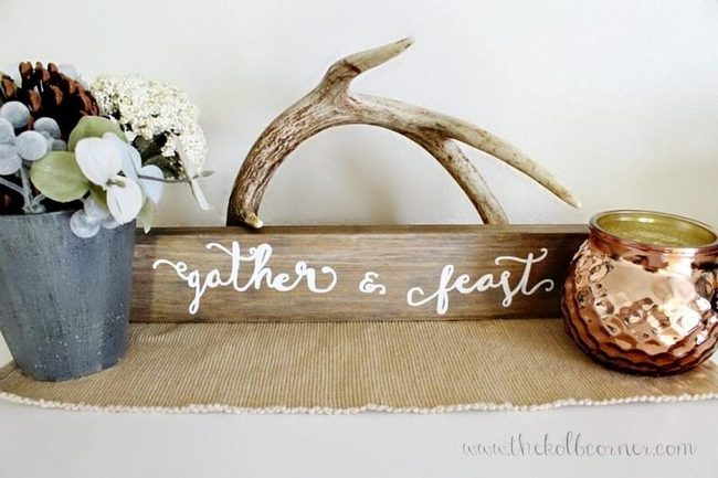 Hand-Lettered Wood Signs