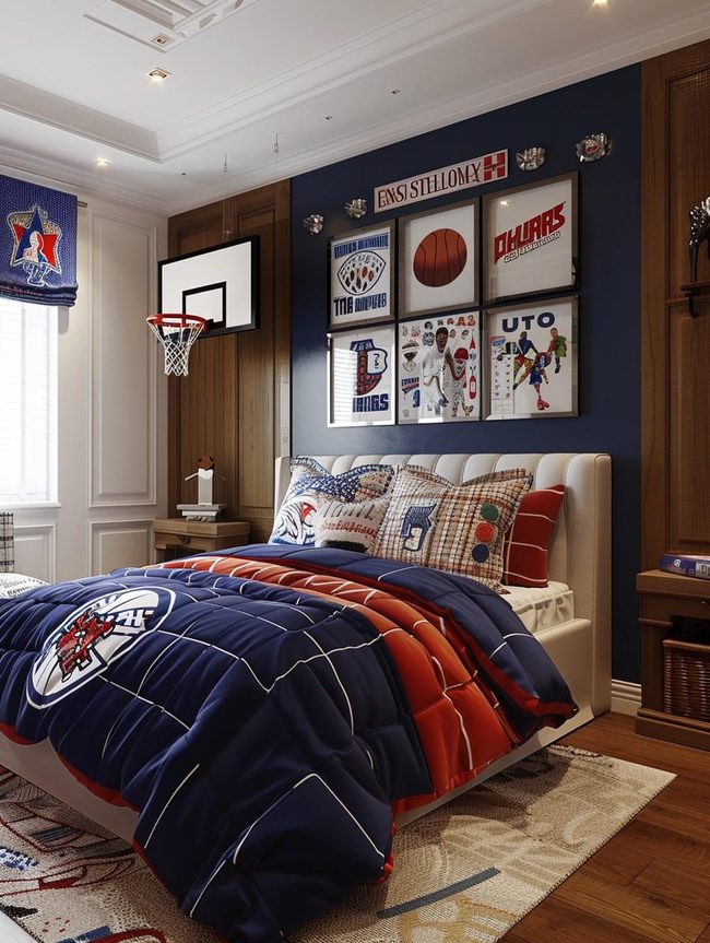 Basketball Hoop Above Door