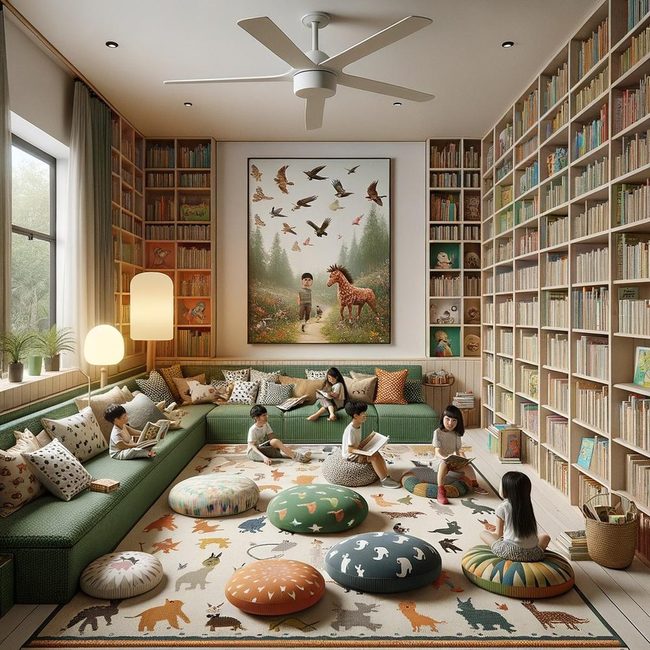 Cushion Fort Reading Hideaway