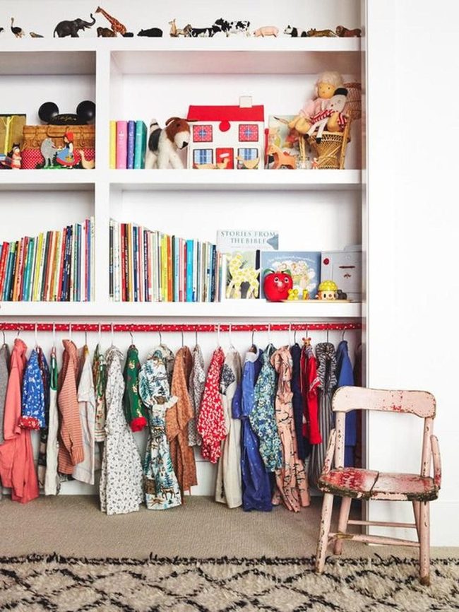 Colorful Books Rainbow Children'S Room