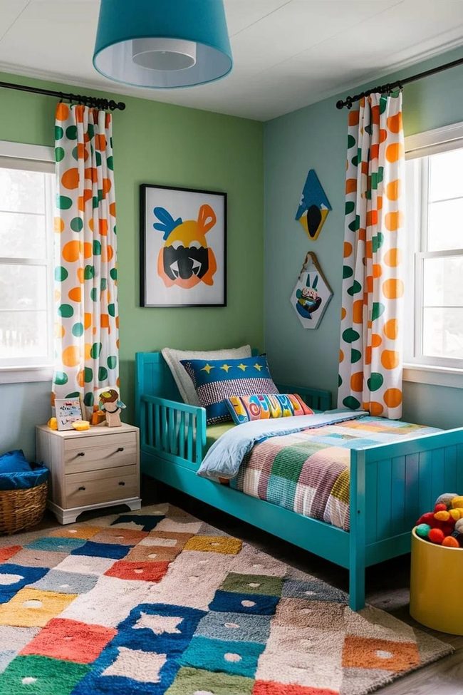 Luminous Primary Colors For Little Ones
