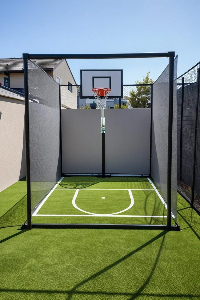 Scaled Courts Build Young Athletes