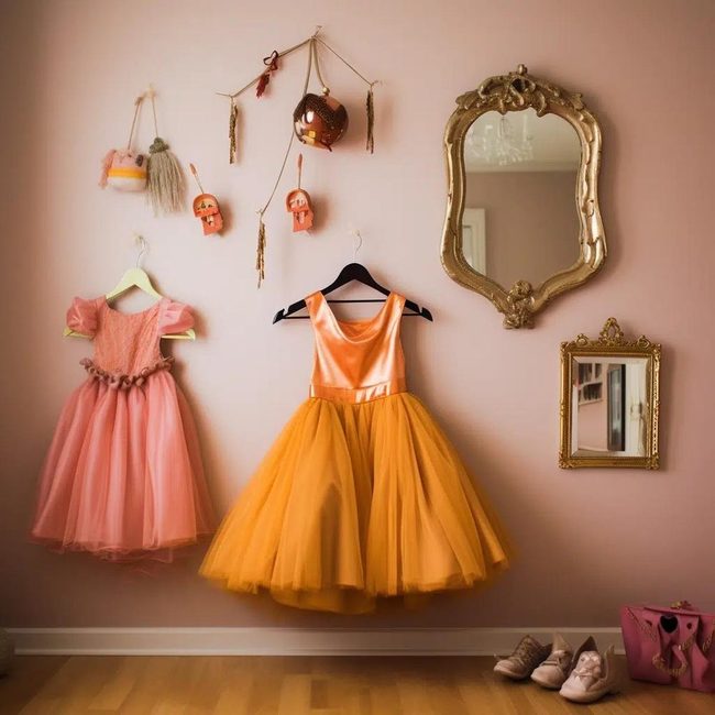 Kids Costume Corner With Mirror
