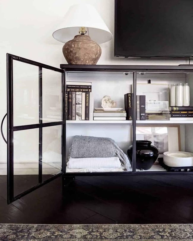Black White Tv Wall Statement