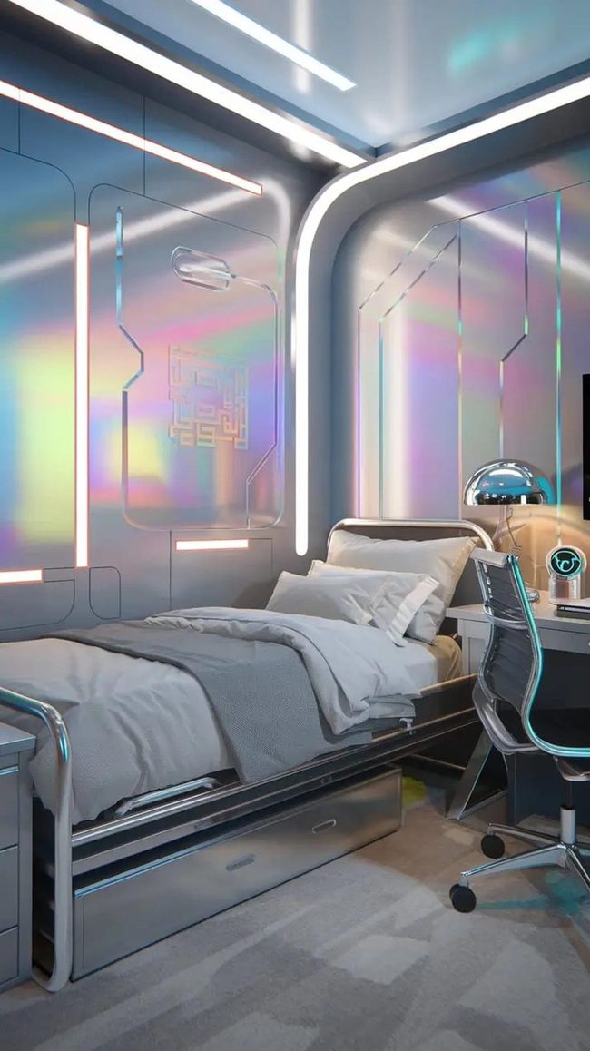 Silver Hardware Future Dorm