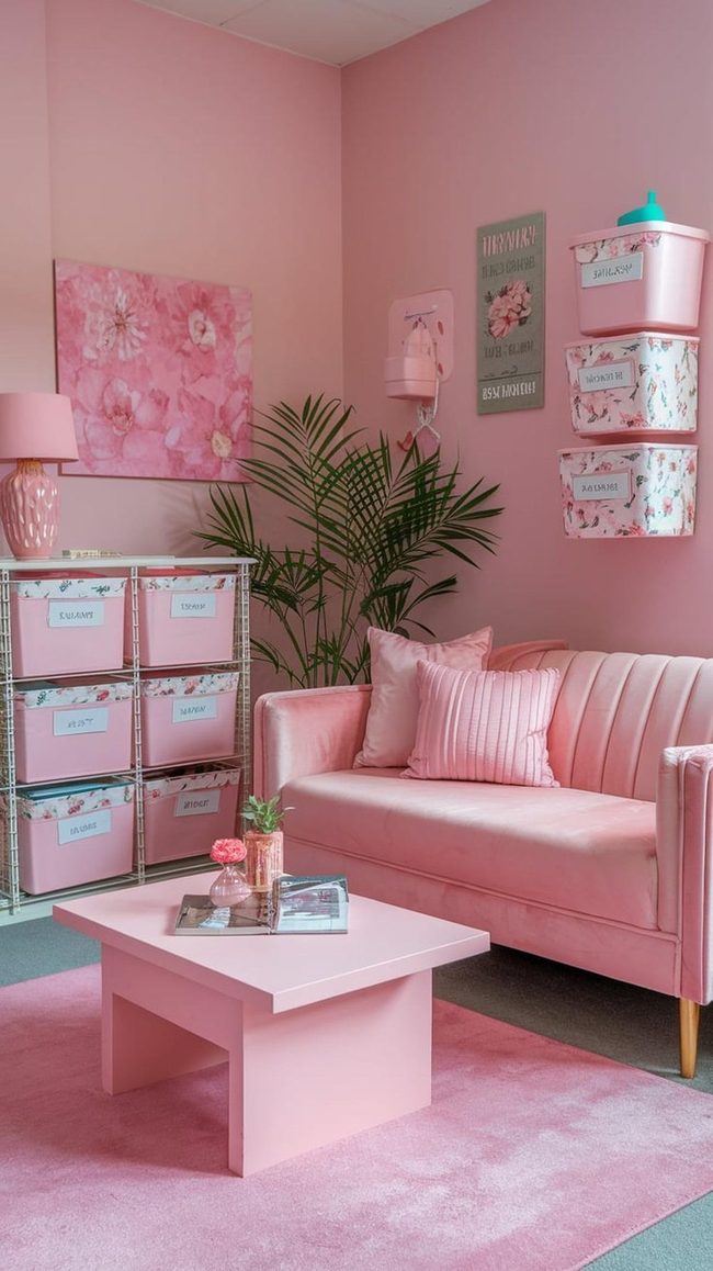 Fluffy Pink Underfoot Luxury