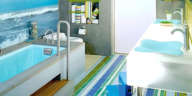 Water-Resistant Tiles For Kid Bathrooms