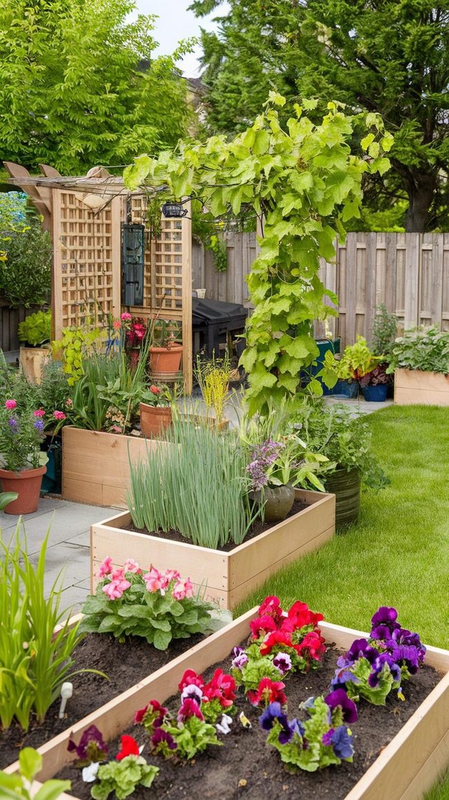 Blooming Flower Garden Oasis