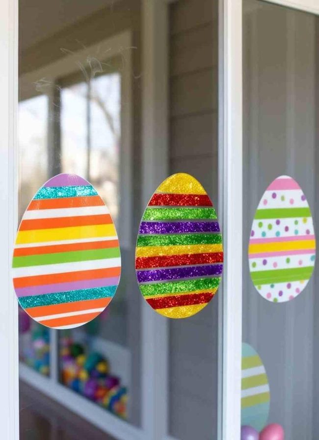 Colorful Egg Window Gallery