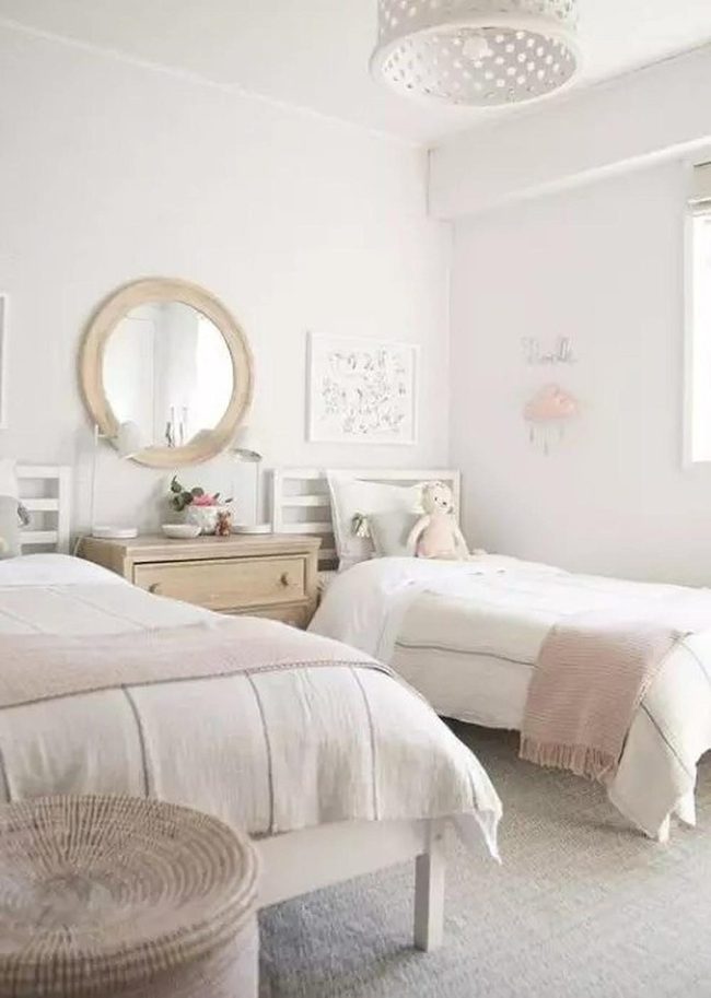 Blush Pink Twin Bedroom Sanctuary