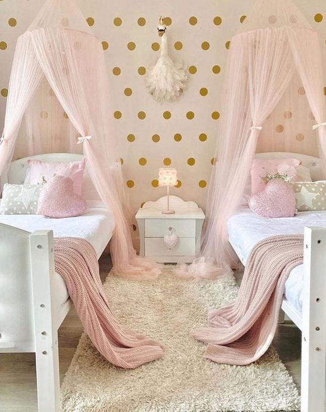Pink Canopy Twin Dreams