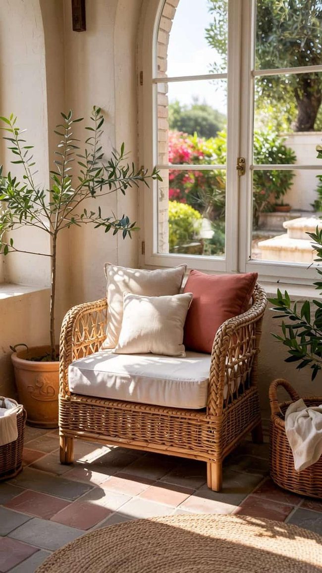 Sun-Proof Wicker Playroom Seating