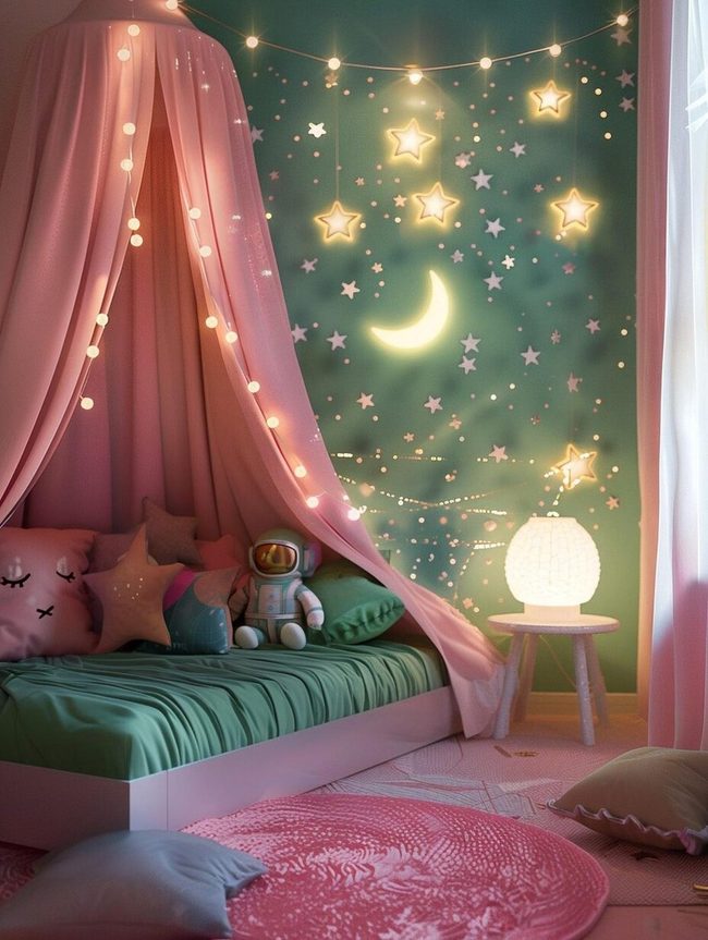 Cosmic Space Theme Nursery Seating Ideas