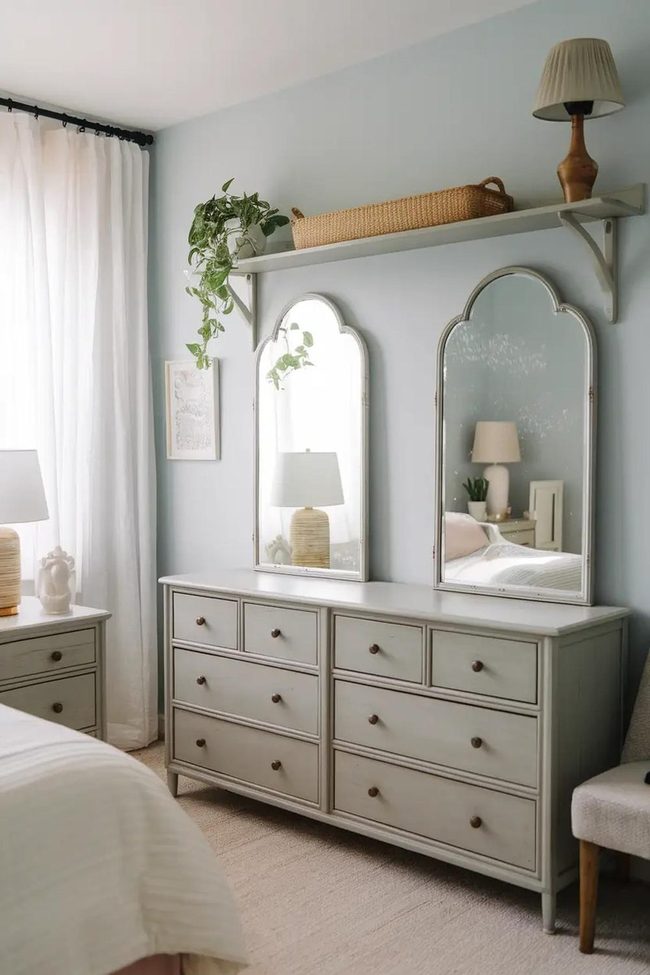 Double Dresser Wall Solutions Solution