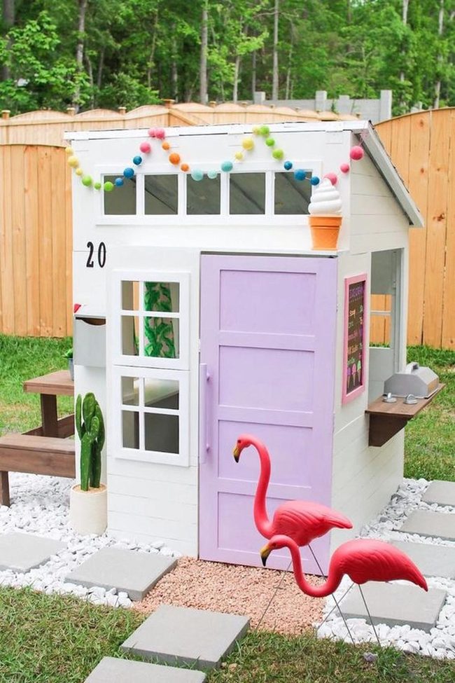 Purple Door Playhouse Paradise