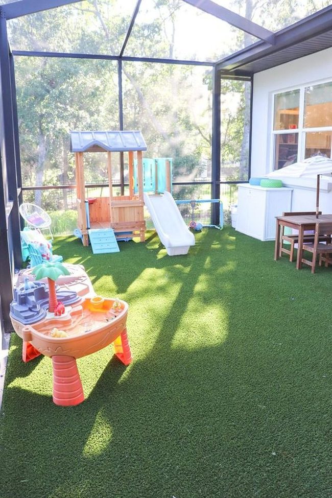 Green Grass Playroom Paradise
