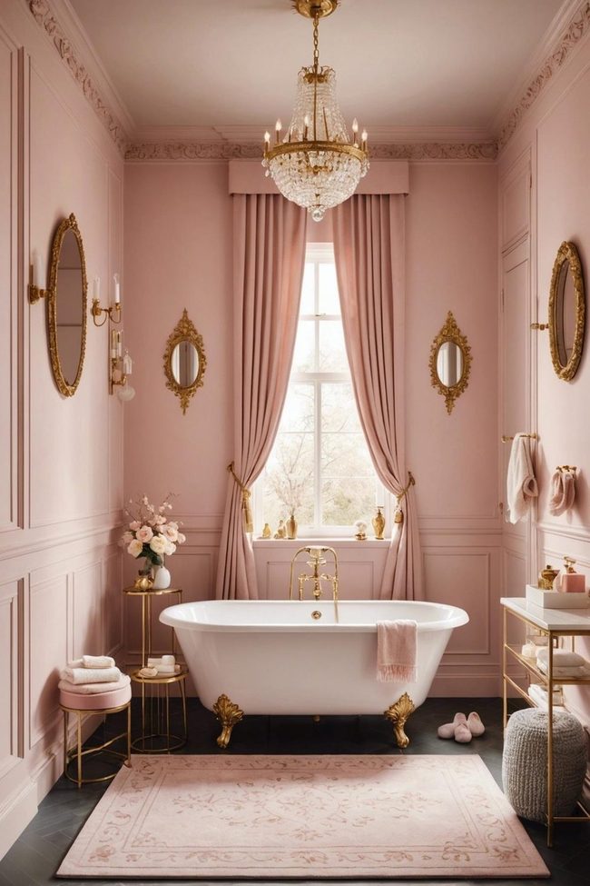 Blush Pink Royalty with Gold Details