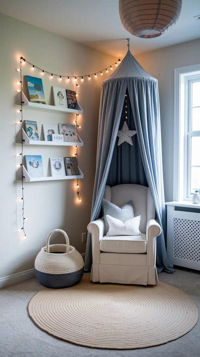 Soft Glow Reading Corner Boys