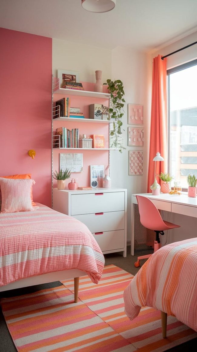Plush Pink Velvet Seating
