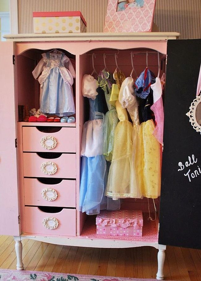 Pink Princess Dress Wardrobe