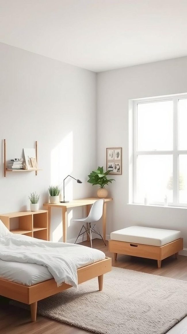 Scandinavian Simplicity with Natural Wood
