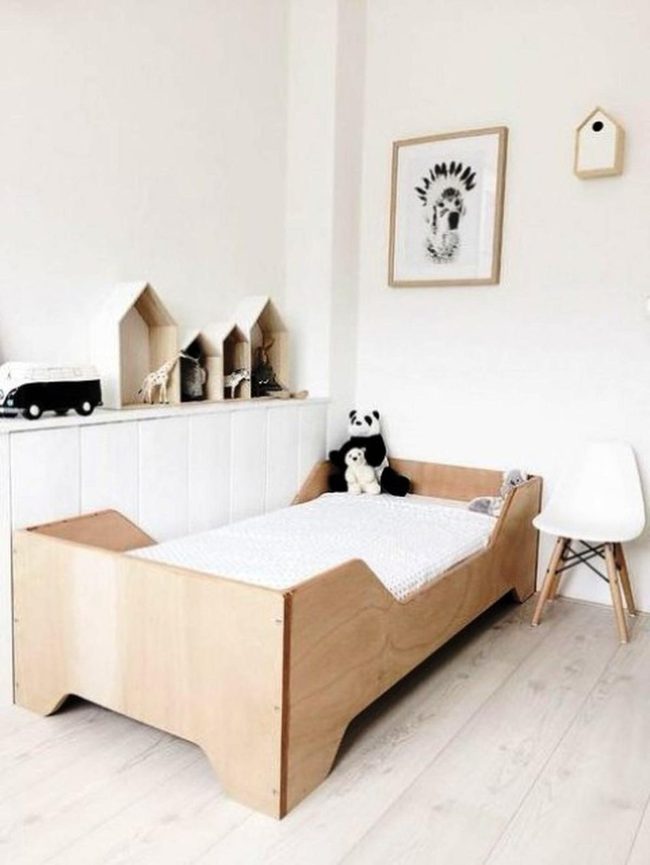 Light Wood Neutral Kids Room