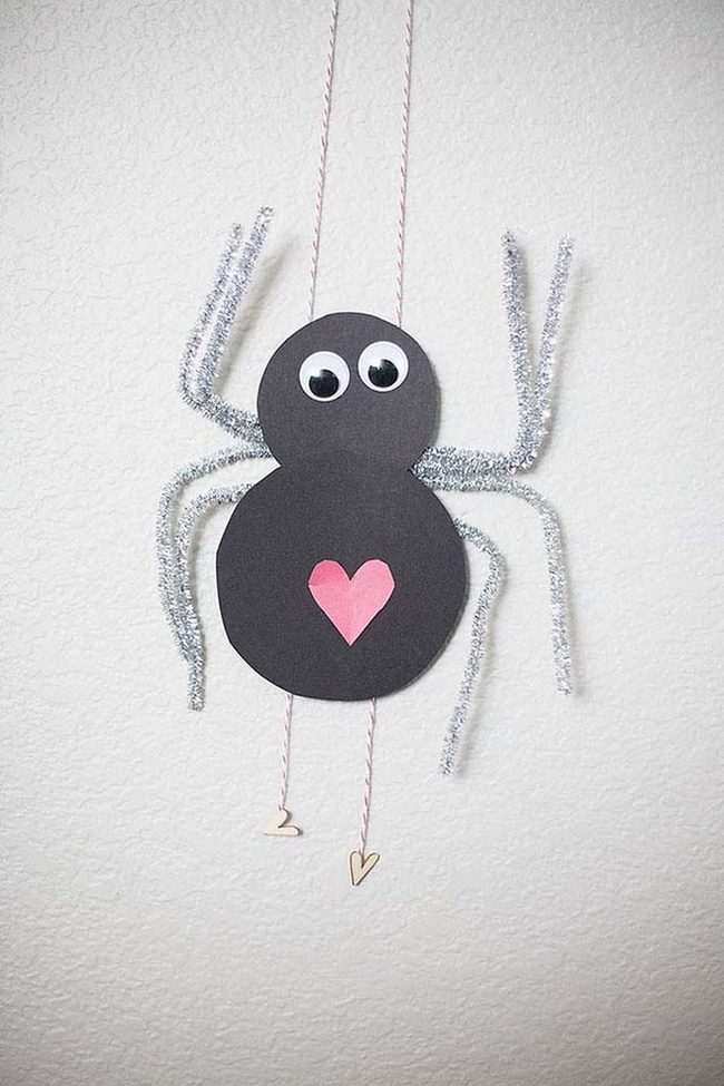Pink Heart Love Bug Craft